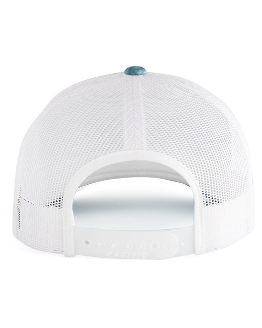 Pacific Headwear 107C Snapback Trucker Hat Doba